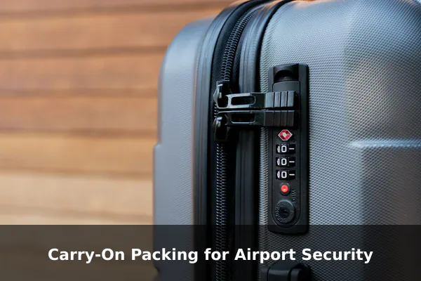 Carry-On Packing for Airport Security