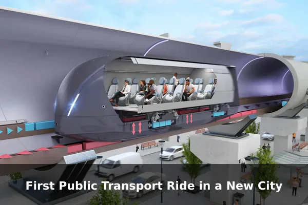First Public Transport Ride in a New City