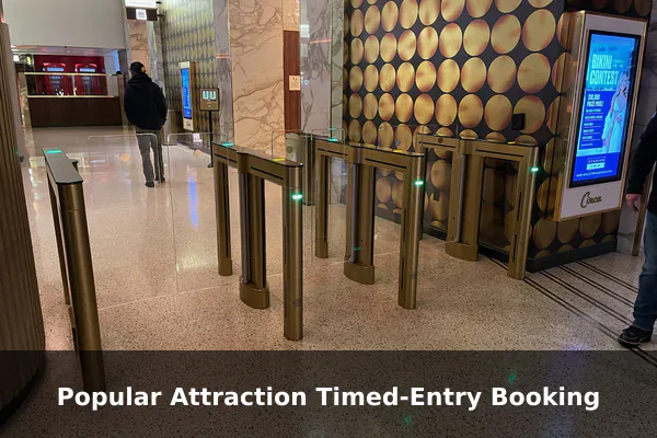 Popular Attraction Timed-Entry Booking