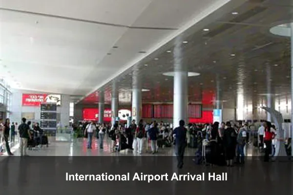 International Airport Arrival Hall