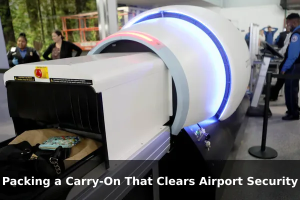 Packing a Carry-On That Clears Airport Security