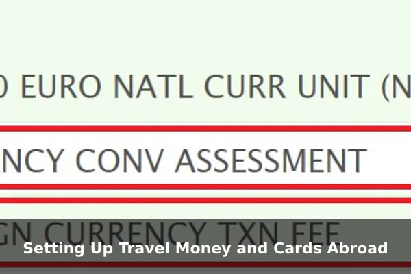 Setting Up Travel Money and Cards Abroad