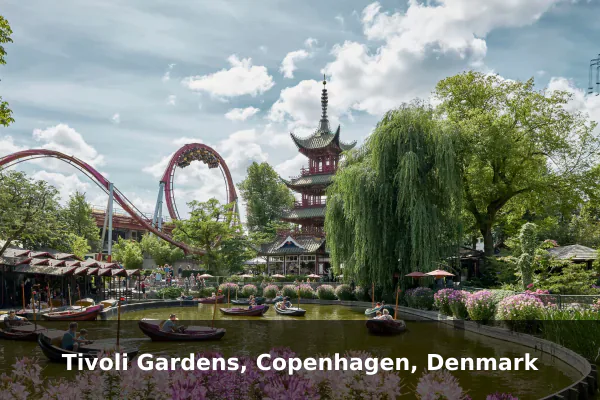 Tivoli Gardens, Copenhagen, Denmark