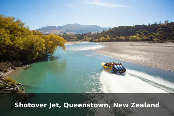 Shotover Jet, Queenstown, New Zealand