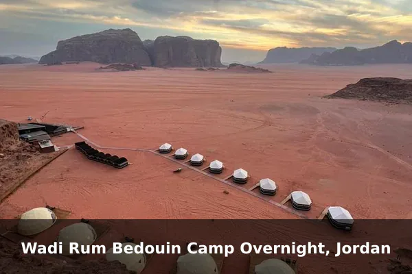 Wadi Rum Bedouin Camp Overnight, Jordan