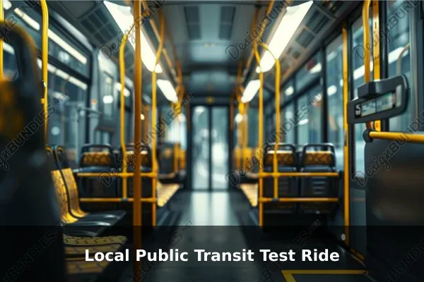 Local Public Transit Test Ride