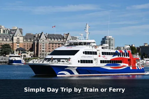 Simple Day Trip by Train or Ferry