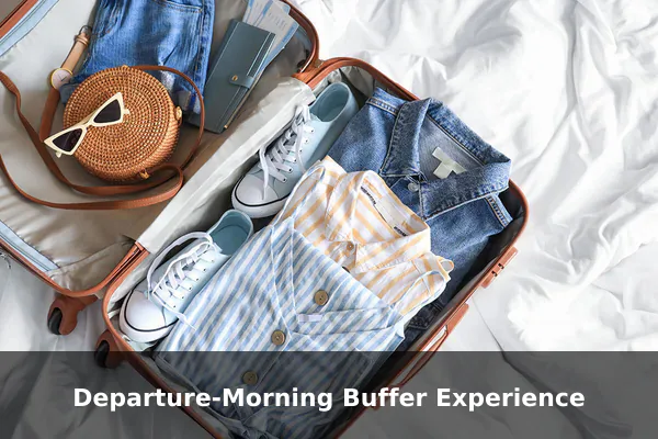 Departure-Morning Buffer Experience