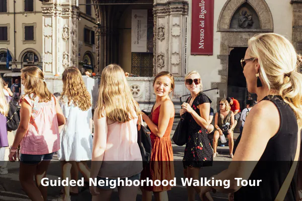 Guided Neighborhood Walking Tour
