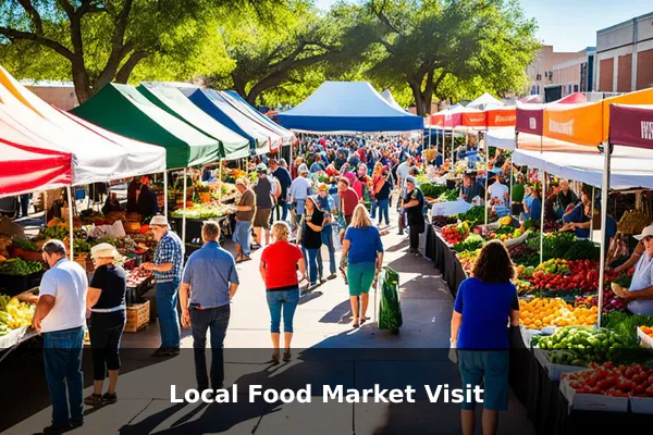 Local Food Market Visit