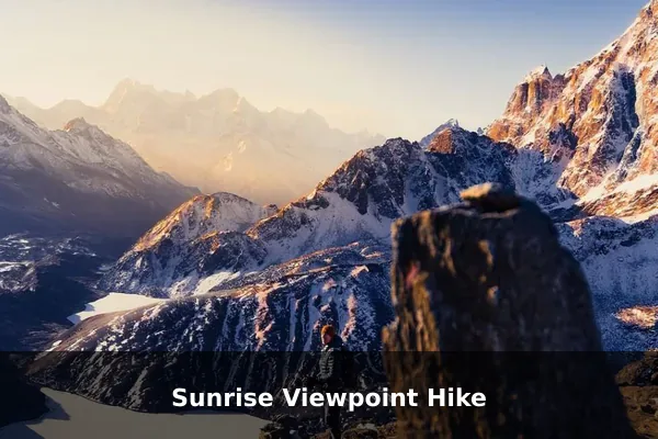 Sunrise Viewpoint Hike