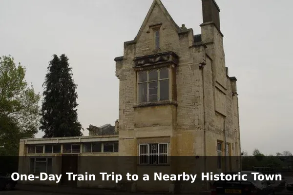 One-Day Train Trip to a Nearby Historic Town