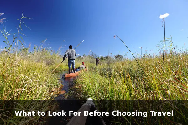 What to Look For Before Choosing Travel