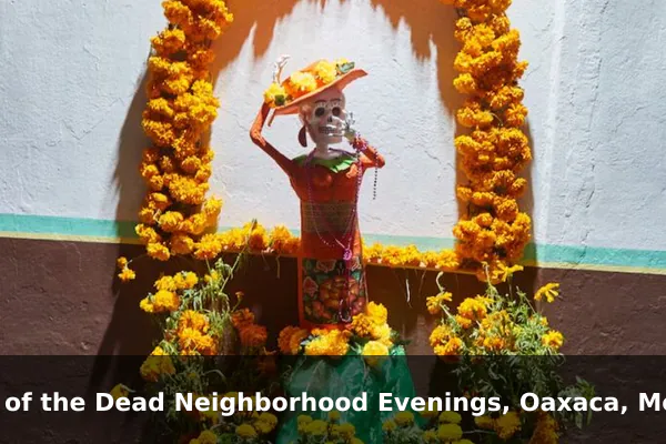 Day of the Dead Neighborhood Evenings, Oaxaca, Mexico