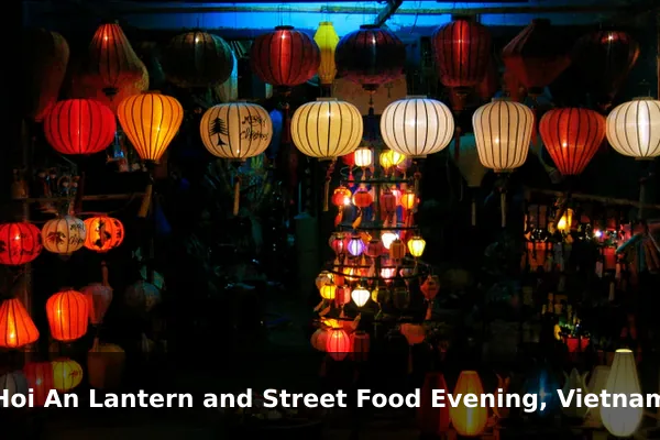 Hoi An Lantern and Street Food Evening, Vietnam