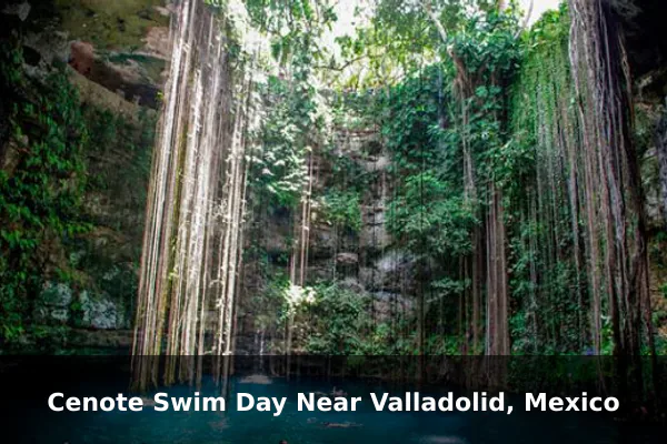 Cenote Swim Day Near Valladolid, Mexico